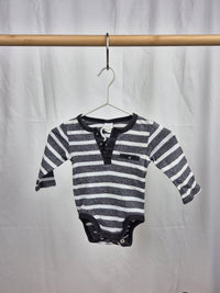 Pruhované body s dlouhým rukávem H&M 68