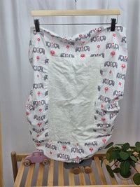 Potah na přebalovací podložku s motivy slonů FRESK 44X68cm