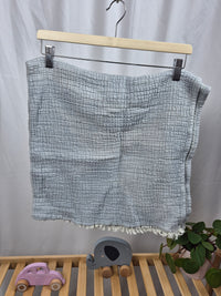 Šedá bavlněná deka 90x90 cm H&M