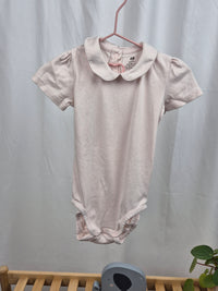 Světle růžové body s límečkem H&M 98