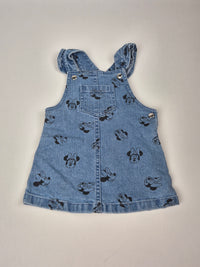 Džínové laclové šaty Minnie Mouse F&F 74