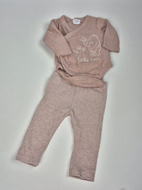 Set zavinovacího body s dlouhým rukávem a legín Medvídek Pú F&F 56