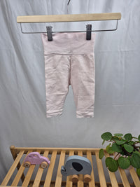 Růžové tepláčky s vyšším pasem H&M 62