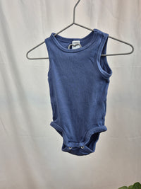 Žebrované tílkové body H&M 74