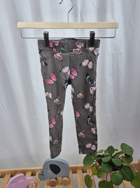 Kalhoty s motýlky H&M 98