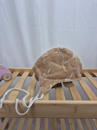 Oboustranná vázací čepička 74/80 (44cm)