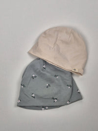 Sada 2ks bavlněných čepic H&M 62/68