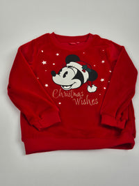 Vánoční mikina Minnie Mouse Pepco 92