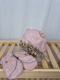 Set vodoodpudivé čepice a rukavic H&M 74