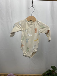 Zavinovací body s dlouhým rukávem a motivem králíčků Lindex 62