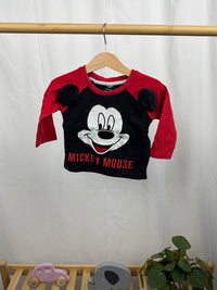 Mikina Mickey Mouse Primark 9-12m