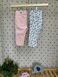 Sada 2 džegín H&M 74