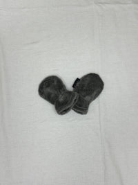 Plyšové kojenecké rukavice Rockino 0-12m