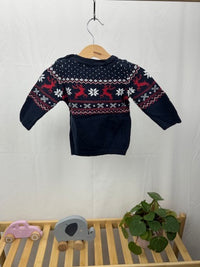 Svetr s vánočním motivem H&M 74