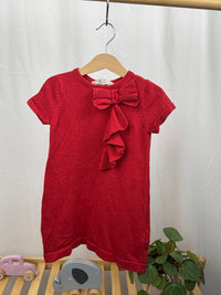 Červené vánoční šaty H&M 98/104