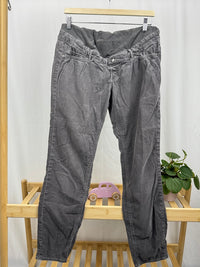 Manšestrové těhotenské kalhoty H&M 40