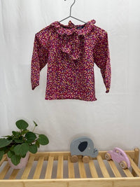 Bavlněná halenka s dlouhým rukávem GAP 18-24m