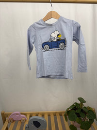 Tričko s dlouhým rukávem Snoopy Lupilu 86/92
