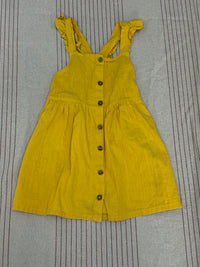 Žluté šaty s knoflíky H&M 92