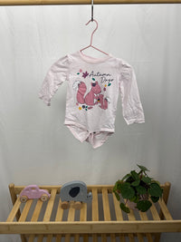 Růžové body s dlouhým rukávem Pepco 68