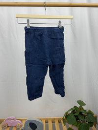 Bavlněné kalhoty H&M 86