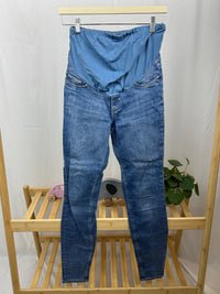 Modré džíny Super Skinny H&M vel.S