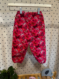 Softshellové kalhoty s fleecem 92/98