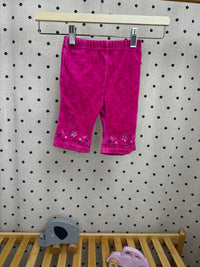 Sametové tepláky George 3-6m