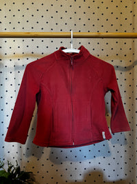 Fleecová mikina na zip Decathlon 114/6y