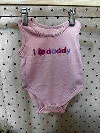 Body bez rukávu F&F 3-6m