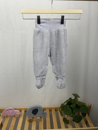 Šedé plyšové dupačky Baby Service 74