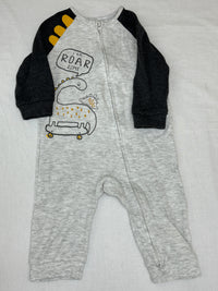 Overal s dinosaury na zip Pepco 74