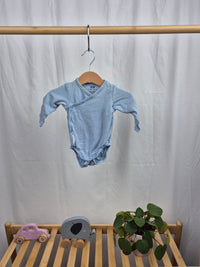 Zavinovací pruhované body s dlouhým rukávem H&M 62