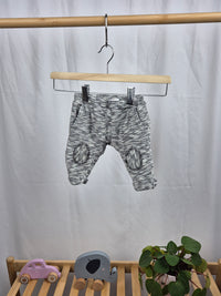 Černobílé kalhoty H&M 62