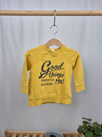 Žlutá mikina H&M 86