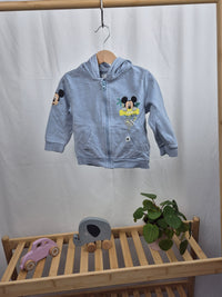 Modrá mikina Mickey Mouse Sinsay 86