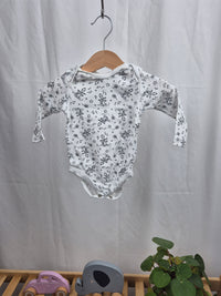 Body s dlouhým rukávem Snoopy Lupilu 62/68
