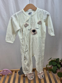 Hebký overal s medvídkem H&M 74