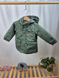 Khaki kojenecká bundička Reserved 80