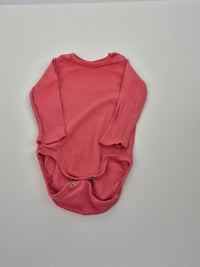 Červené body s dlouhým rukávem H&M 68
