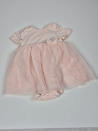 Růžové šaty-body H&M 62