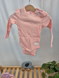 Světle růžové žebrované body Pepco 80