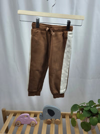 Hnědé tepláky H&M 92