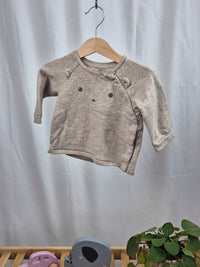 Béžová mikina H&M 68