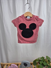Tričko s krátkým rukávem Mickey Mouse F&F 74