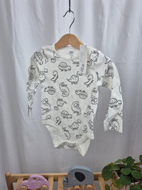 Body s dlouhým rukávem s dinosaury F&F 86