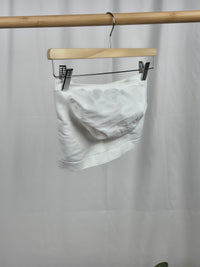 Bílý těhotenský podpůrný pás S (80-100cm)