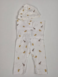 Set legín a čepice H&M 62