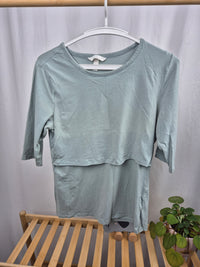 Těhotenské a kojící tričko H&M L