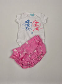 Set body a kraťasů Minnie Mouse Pepco 56/62